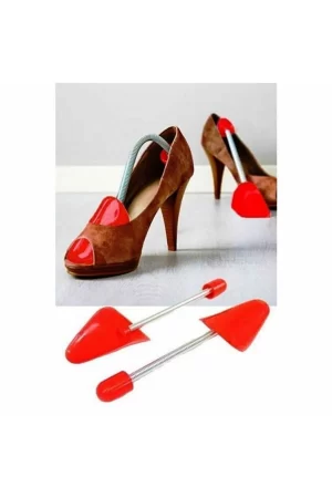 Yaylı Kadın Ayakkabı Kalıbı Kırmızı.