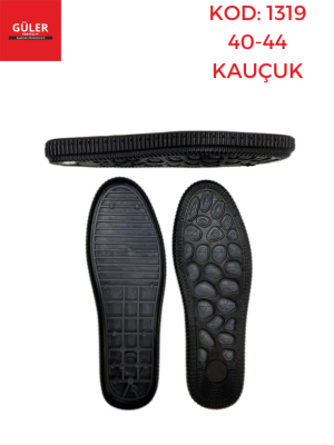 Hazır Ayakkabı Tabanı Kauçuk. Kod-1319.