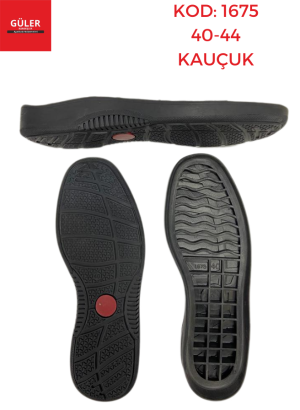 Hazır Ayakkabı Tabanı Kauçuk. Kod-1675.