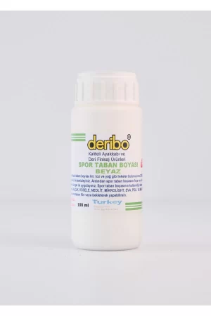 deribo Beyaz Spor Ayakkabı Taban Boyası. 100ml
