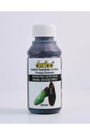deribo Siyah Ayakkabı Deri Eşya Renk Değiştirici Boya. 100ml