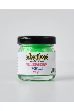 deribo Yeşil Yaldız, Sedef Ve Floresan Toz Boya.