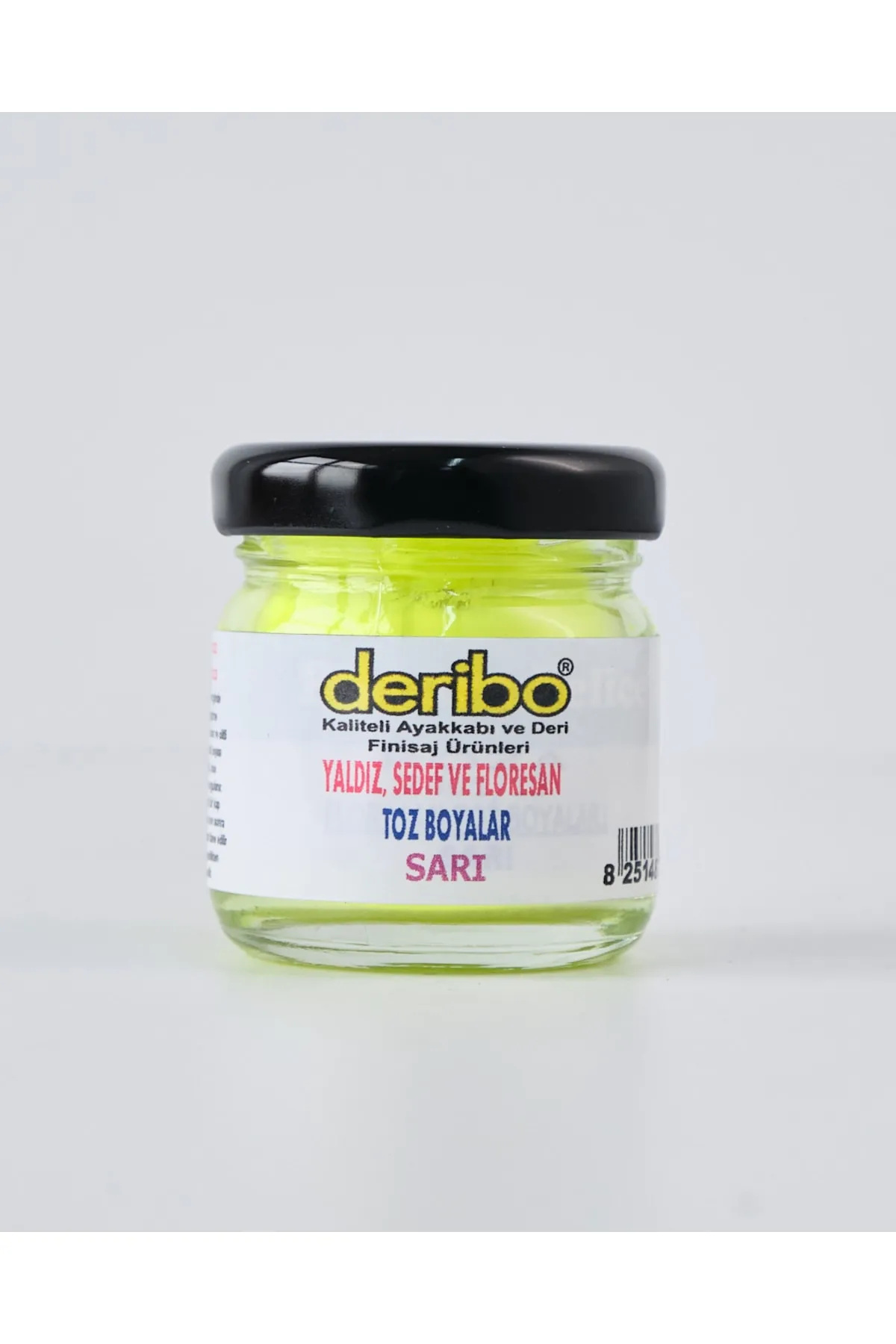 deribo Sarı Yaldız, Sedef Ve Floresan Toz Boya.