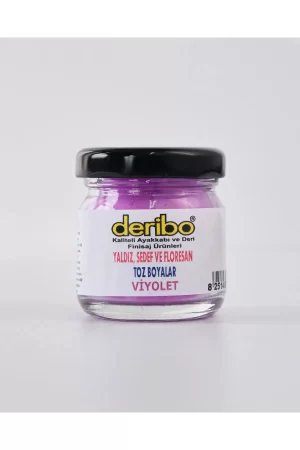 deribo Viyolet Yaldız, Sedef Ve Floresan Toz Boya.