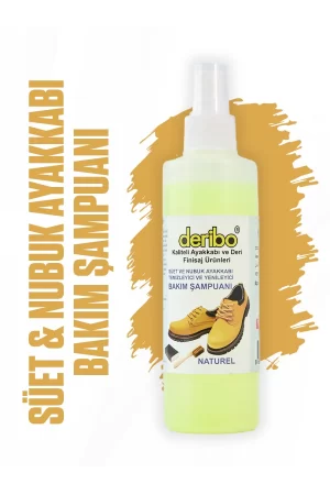 deribo Naturel Deri Ve Tekstil Ayakkabı Bakım Şampuanı Sprey. 200ml