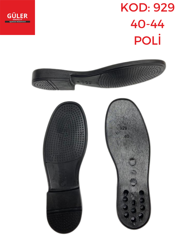 Hazır Ayakkabı Tabanı Poli. Kod-929.