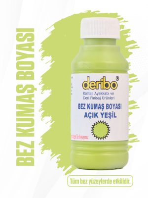 deribo Açık Yeşil Bez Ve Kumaş Ayakkabı Boyası. 100ml