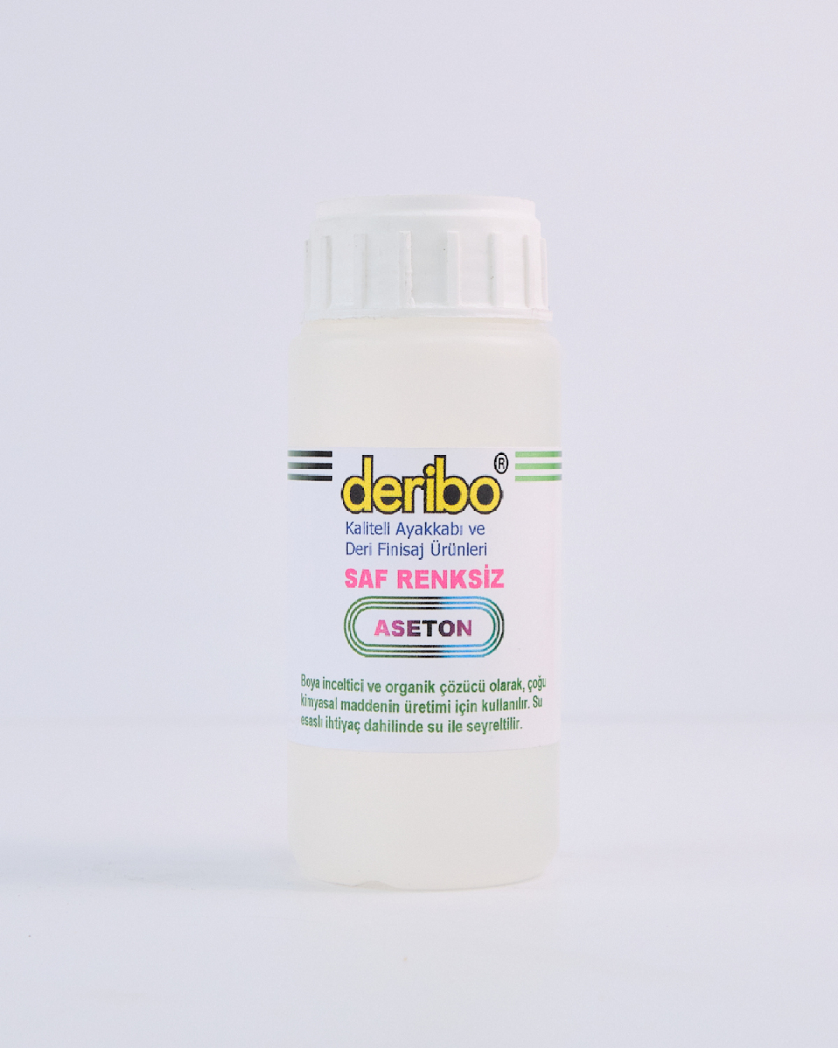 deribo Saf Renksiz Aseton. 100ml