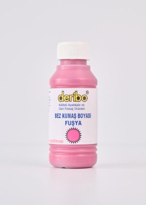 deribo Fuşya Bez Ve Kumaş Ayakkabı Boyası. 100ml