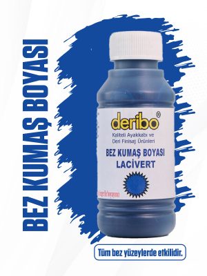 deribo Lacivert Bez Ve Kumaş Ayakkabı Boyası. 100ml