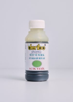 deribo Açık Yeşil Süet Ve Nubuk Ayakkabı Boyası. 100ml