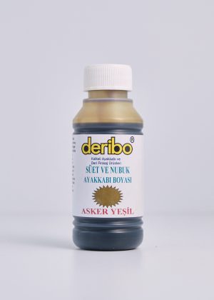 deribo Asker Yeşil Süet Ve Nubuk Ayakkabı Boyası. 100ml