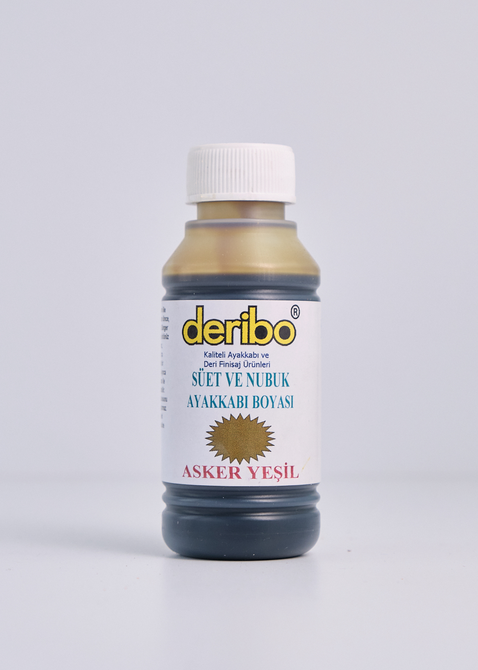 deribo Asker Yeşil Süet Ve Nubuk Ayakkabı Boyası. 100ml