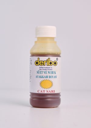 deribo Cat Sarı Süet Ve Nubuk Ayakkabı Boyası. 100ml