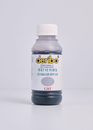 deribo Gri Süet Ve Nubuk Ayakkabı Boyası. 100ml