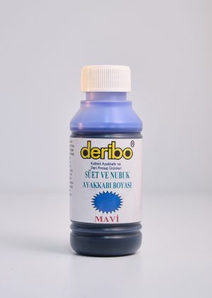 deribo Mavi Süet Ve Nubuk Ayakkabı Boyası. 100ml