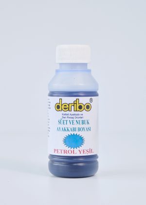 deribo Petrol Yeşil Süet Ve Nubuk Ayakkabı Boyası. 100ml