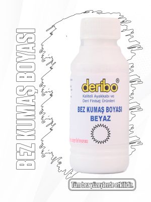 deribo Beyaz Bez Ve Kumaş Ayakkabı Boyası. 100ml