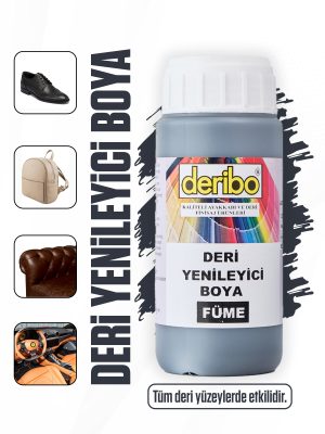 deribo Füme Deri Eşya, Ayakkabı, Koltuk, Direksiyon, Çanta, Deri Yenileyici Boya. 100ml