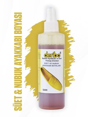deribo Sarı Süet Ve Nubuk Sprey Ayakkabı Boyası. 200ml