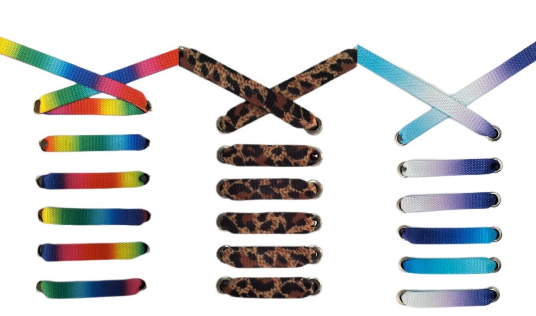 MAG 120cm Geçiş Renkli Spor Ayakkabı Bağcığı. 1 Çift.