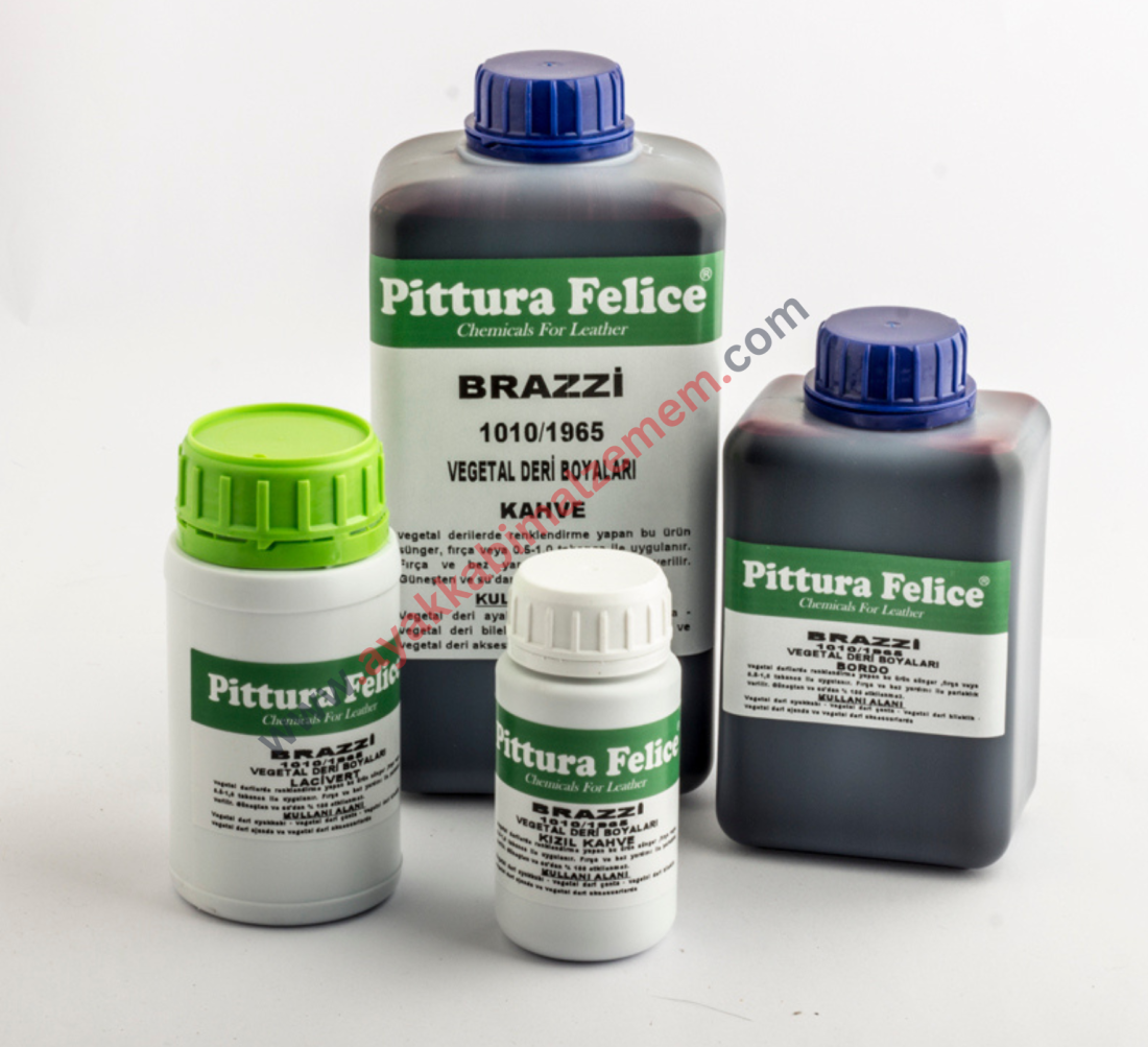 Pittura Felice Vegetal Deri Boyası.