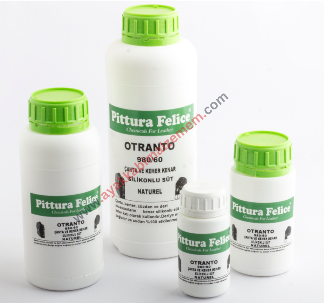 Pittura Felice Çanta ve Kemer Kenar Silikonlu Süt.