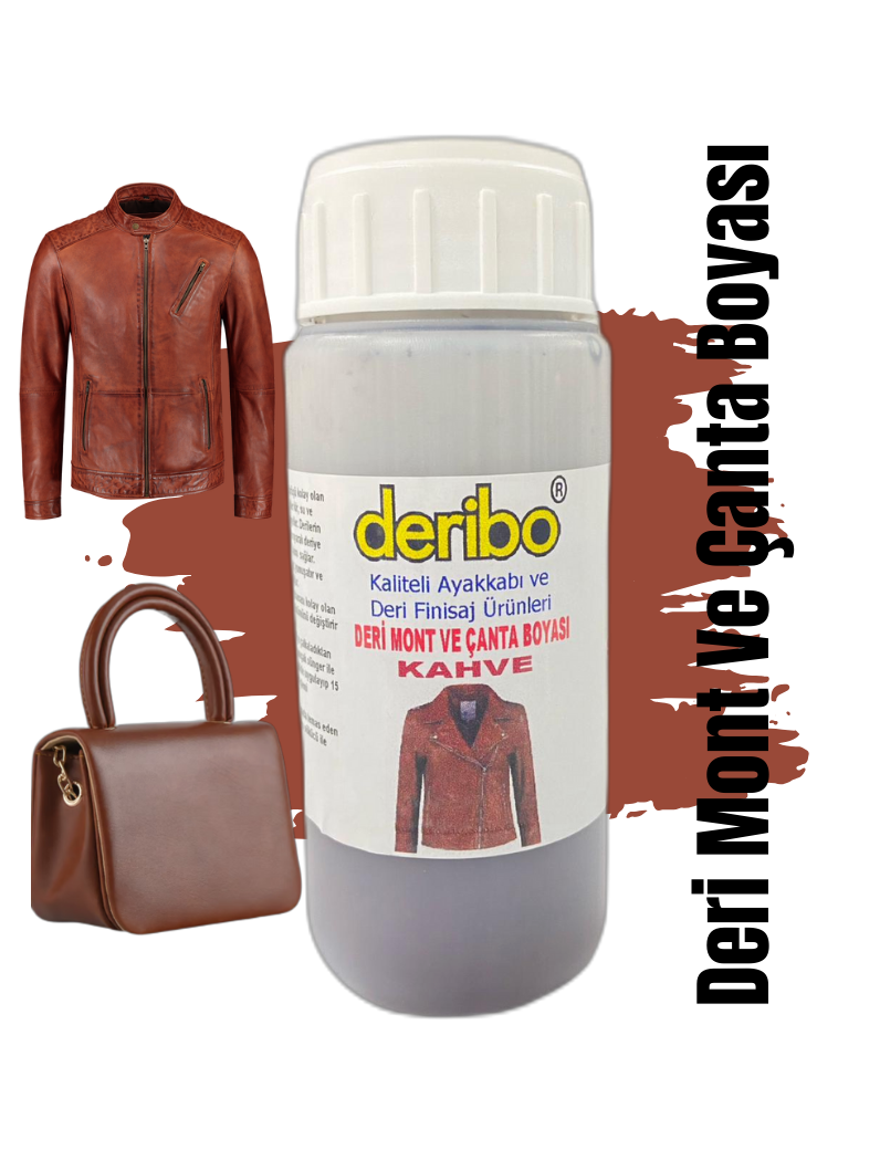 Deri Eşya, Mont, Çanta, Kemer, Cüzdan Boyası, Deri Boyası. 100ml