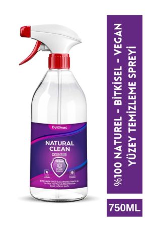 Çok Amaçlı %100 Bitkisel Ve Vegan Genel Temizlik Spreyi. Tüm Yüzeylere Uygun. 750ml